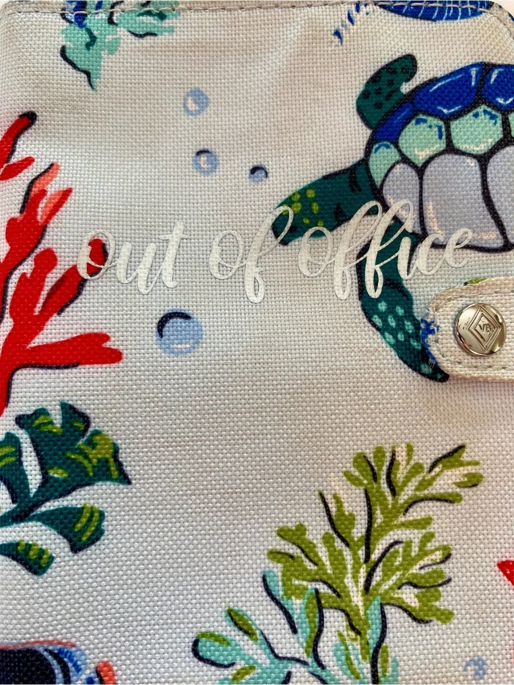 Vera Bradley “Out of Office” Ocean Life Passport Wallet